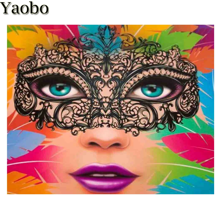 

Алмазная 5D картина «сделай сам», Женская картина для карнавала, полный квадрат, круглая картина стразы, украшение для алмазной вышивки