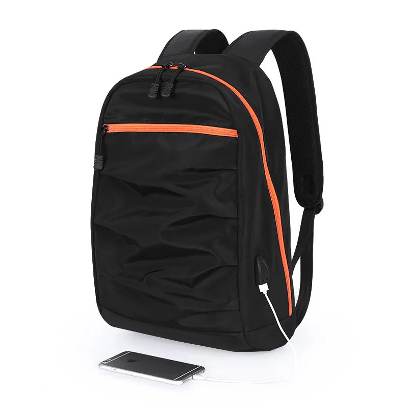 Водонепроницаемый мужской рюкзак Tagdot с USB портом модный Удобный школьный ранец