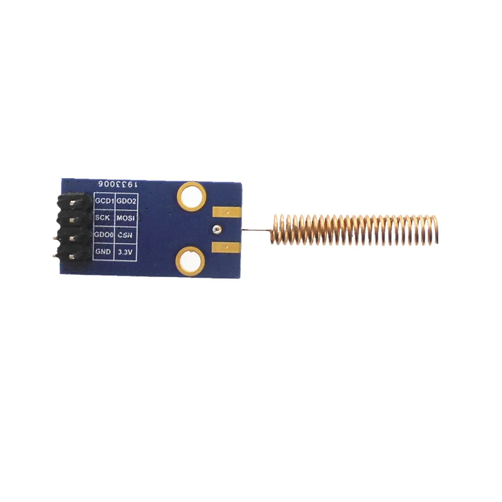 AS07-M1101D-TH CC1100 / CC1101 433 МГц беспроводной модуль передачи данных 10 мВт 0 7 км SPI |