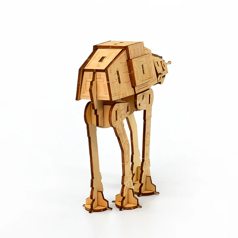 Лазерная резка DIY транспорт игрушки для собак 3D деревянная головоломка игрушка сборка модель деревянные наборы для ремесла украшение стола для детей