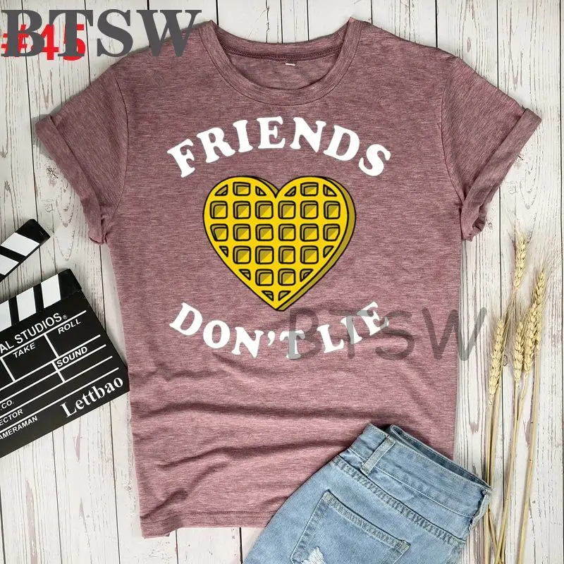 

Женская футболка с коротким рукавом и круглым вырезом