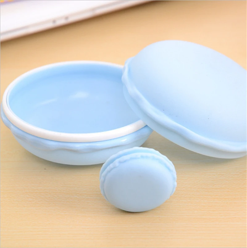 1 шт. Довольно макарон организатор ювелирных изделий коробка синий фиолетовый