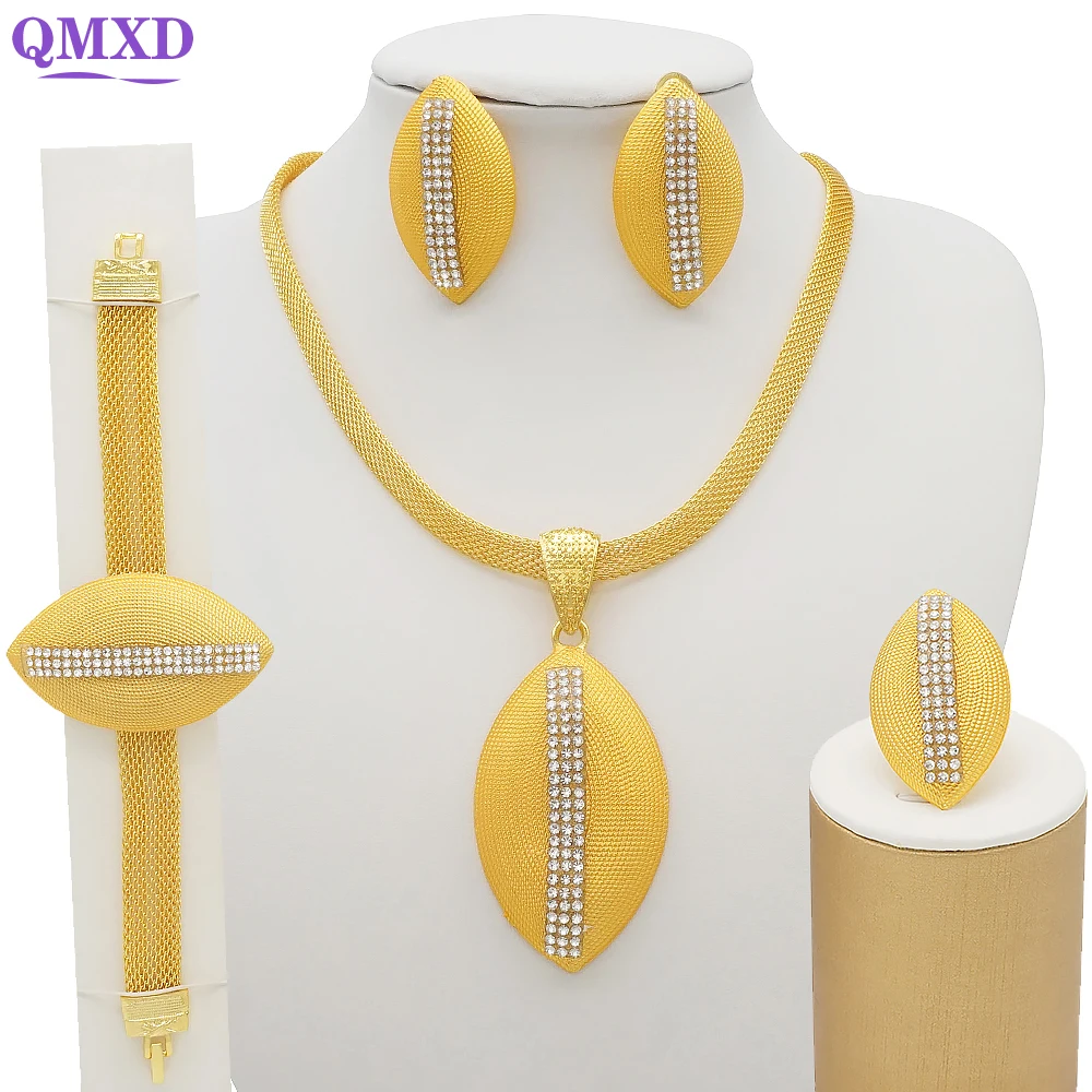 

Jewelry Set For Women African Beads Jewelry Set Wedding Twist Weave Choker Necklace Bridal Dubai Ethiopian Jewellery Sets