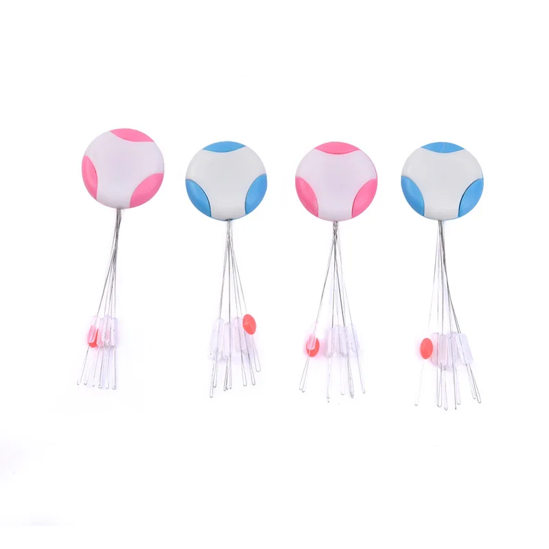 

10Set Float Stopper Fishing Bobber Stopper Float Bean Fish Line Tackle Random Color