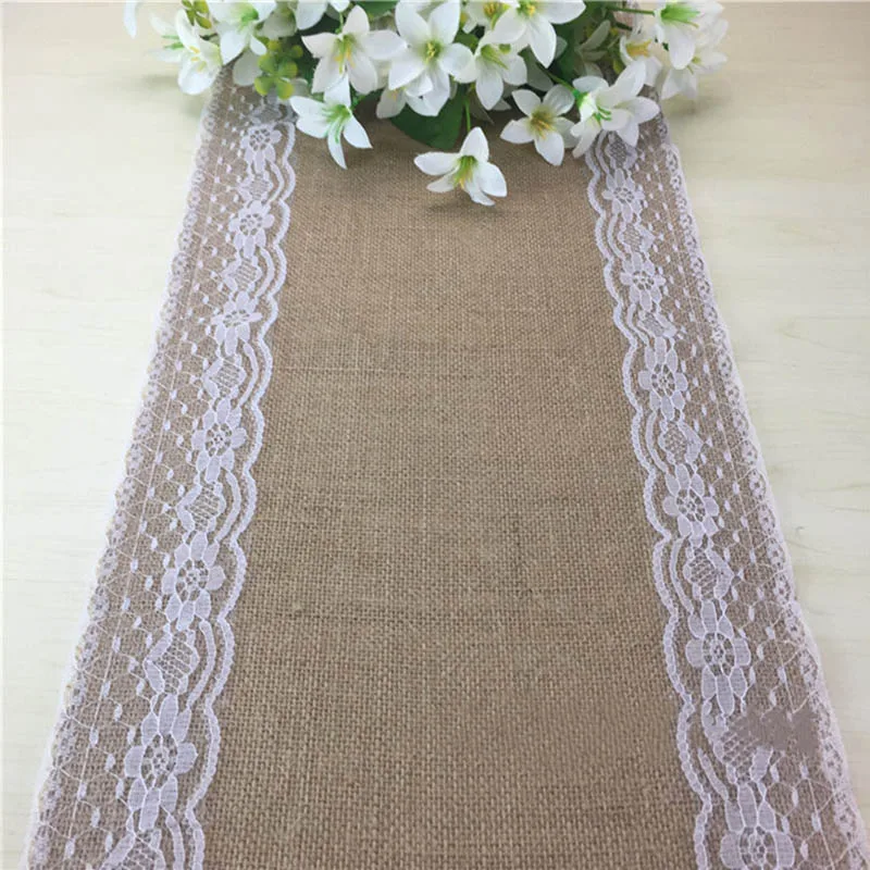 Скатерть скатерть Кружевная декоративная джутовая для стола коврик кухни