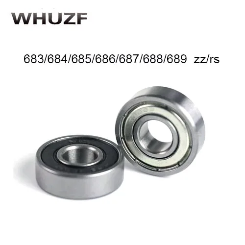 Мини подшипник 683ZZ RS 684RS ZZ 685rs 686z 687Z 100 2rs 689ZZ 2RS металлические герметичные