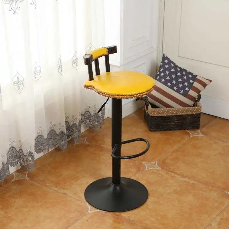 

Современный Кожаный Стул-табурет, современный стул для бара из силикона, виды Stuhl Sandalyesi