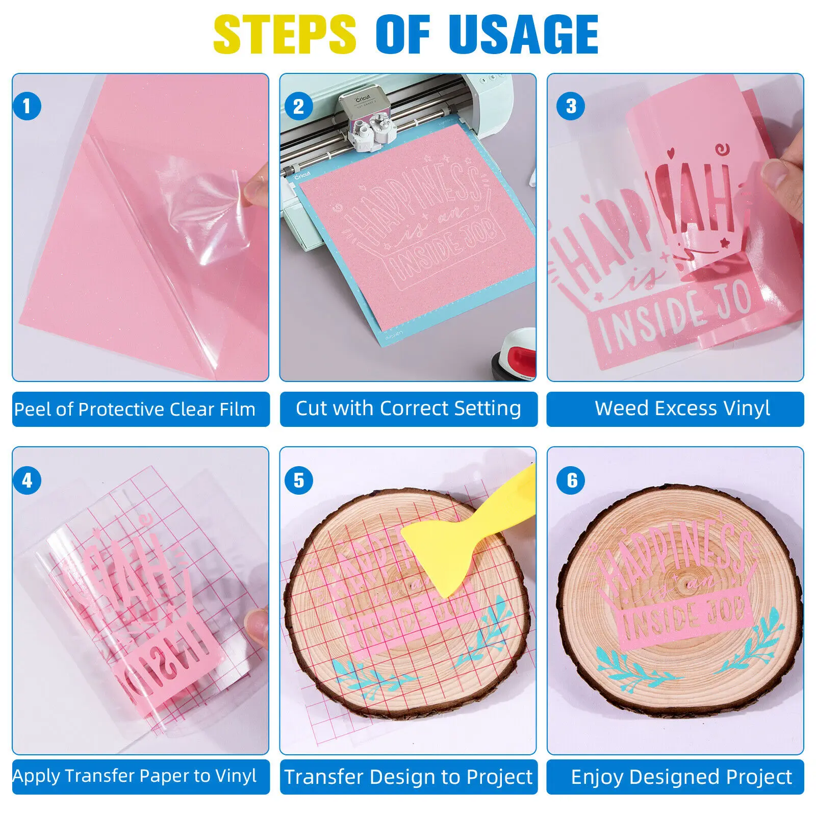 12 шт. самоклеящиеся виниловые листы х12 дюймов | Дом и сад