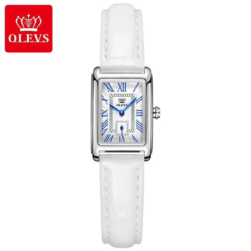 

OLEVS Women Watch Woman Watches Ladies Quartz Rectangular Fashion Niche Wrist for Clock Gifts Girls Waterproof Mode Femme