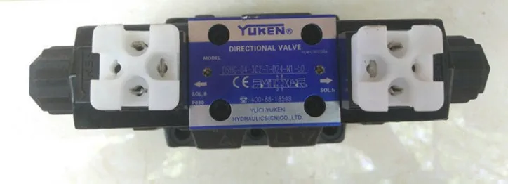 

YUCI YUKEN Electro-hydraulic Directional Control Valve DSHG-04-3C2-I-D24-N1-50 with Low Noise High Pressure Solenoid Valve