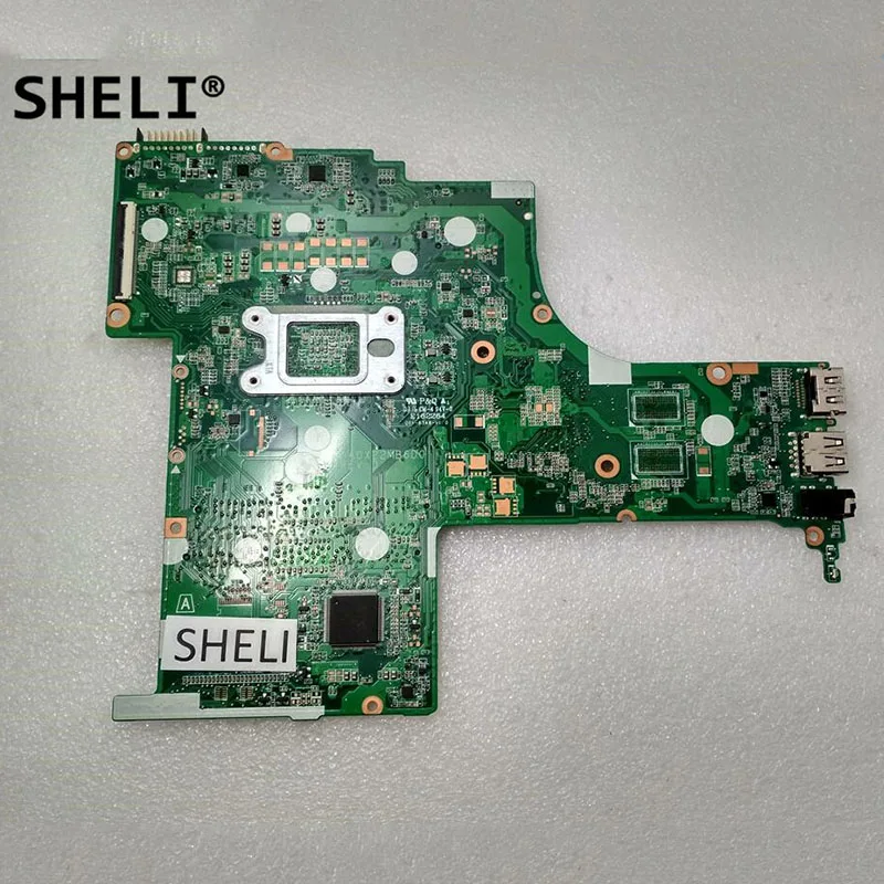Материнская плата для ноутбука sheli HP 15 AB A4 6210 CPU 809335 601 501 001 DA0X22MB6D0 ноутбук ПК