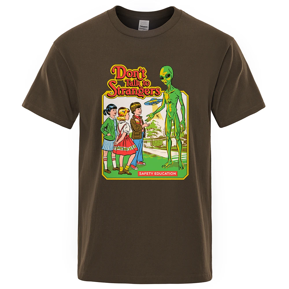 

Don't Talk на посторонних людей комиксов печати топы свободного покроя больших размеров брендовые футболки с коротким рукавом Повседневная лет...