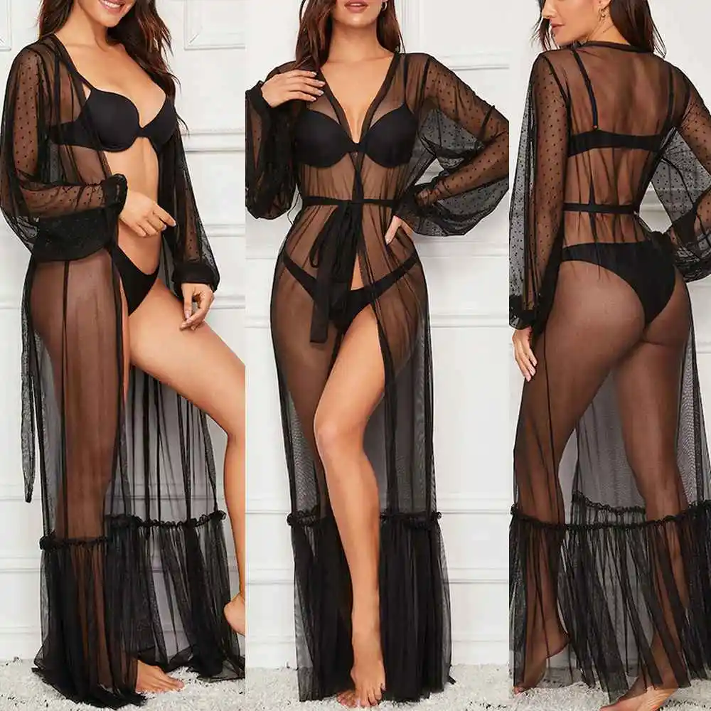 

Women Ladies Satin Silk Nightdress Lingerie Sleepwear Dress Robe Nightie Gown