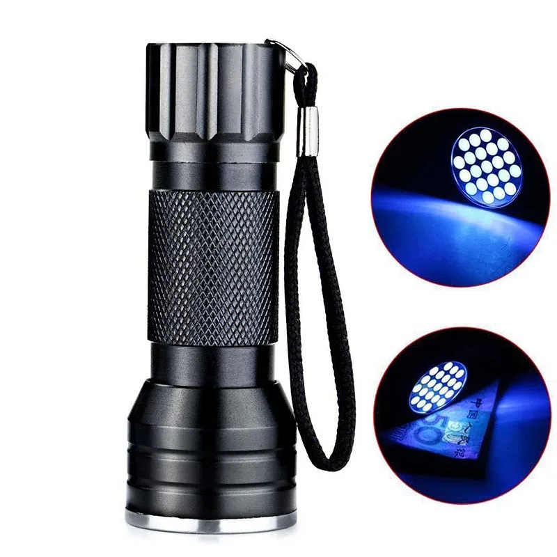 Wasafire 395-400nm Светодиодный УФ-светильник 21 светодиодный ультрафиолетовый
