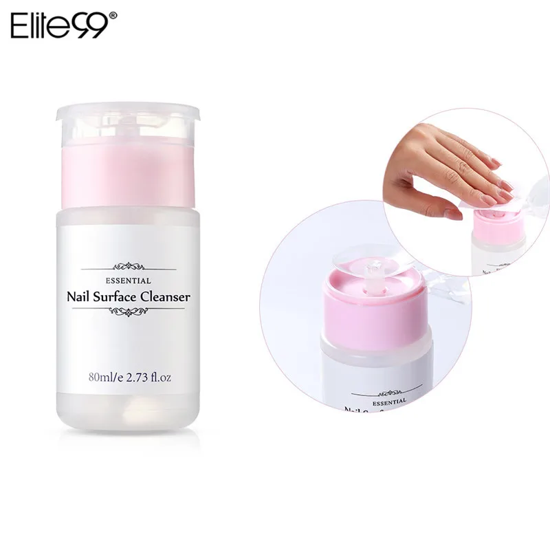 Жидкость для удаления гель лака Elite99 УФ лак ногтей инструменты 80 мл|Акриловые