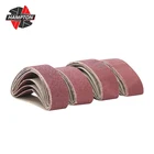 Шлифовальные ленты 75x533 мм, Зернистость 406080120, 5 шт.