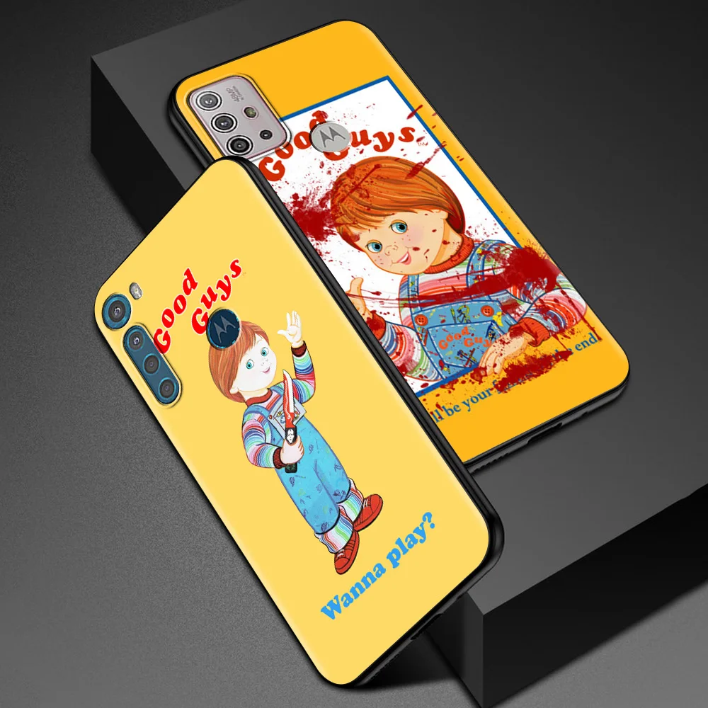 phone case for moto one fusion g stylus g100 g60s g60 g50 g30 g20 g10 g9 g8 plus play power lite e40 e20 e6s chucky good guys free global shipping