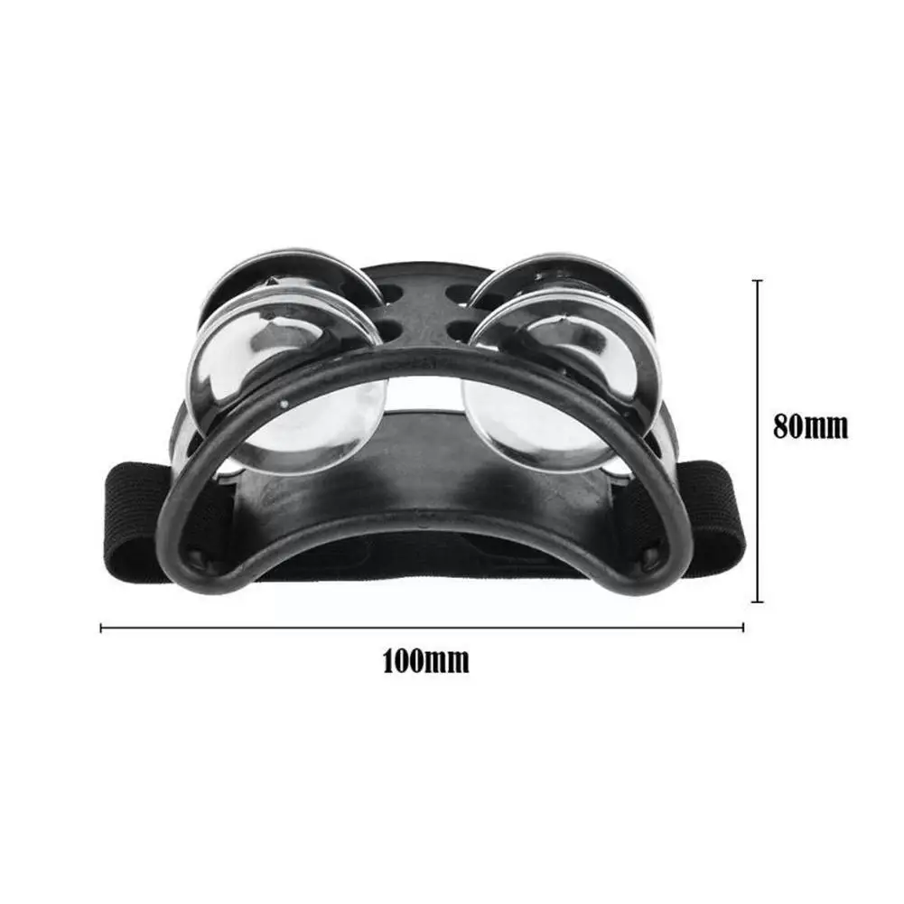 Барабан Cajon Box компаньон ручная ножка Тамбурин прочный с ремешком Эластичные