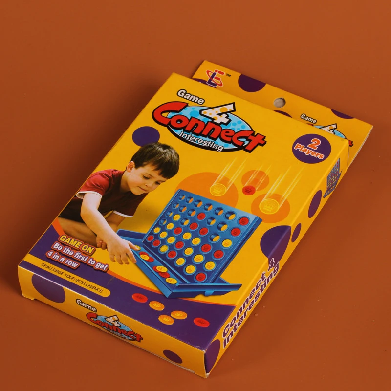 Children 'S Table Game DIY Kids Toys Parent-Child Interaction Three - Dimensional Four Chess Plastic Puzzle Funny | Спорт и