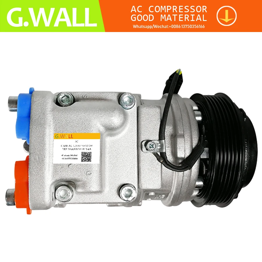 10PA17C AC компрессор для SSANGYONG RODIUS 2 7 Компрессор 6652300011 152267 180500390A | Автомобили и
