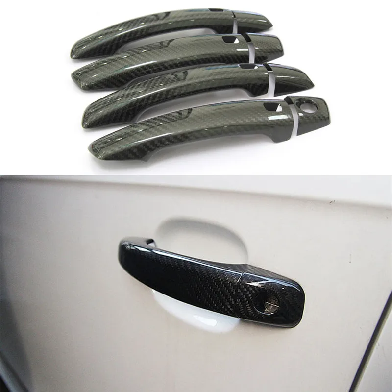Автомобильные аксессуары из углеродного волокна Автомобильная дверная ручка