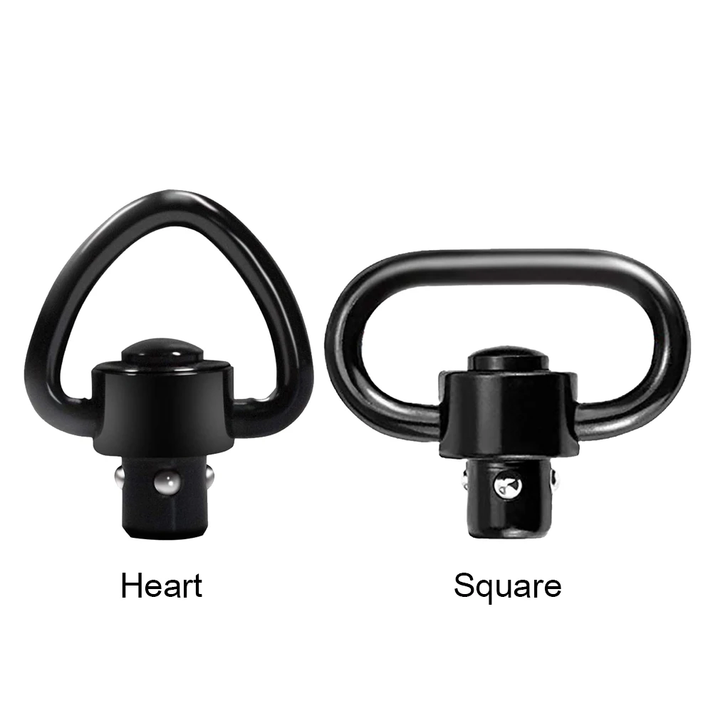 1.25-inch QD Strap Buckles with Swivel Stud Metal Quick Detach/Release Sling Connection Ring Outdoor Hunting Accessories | Спорт и
