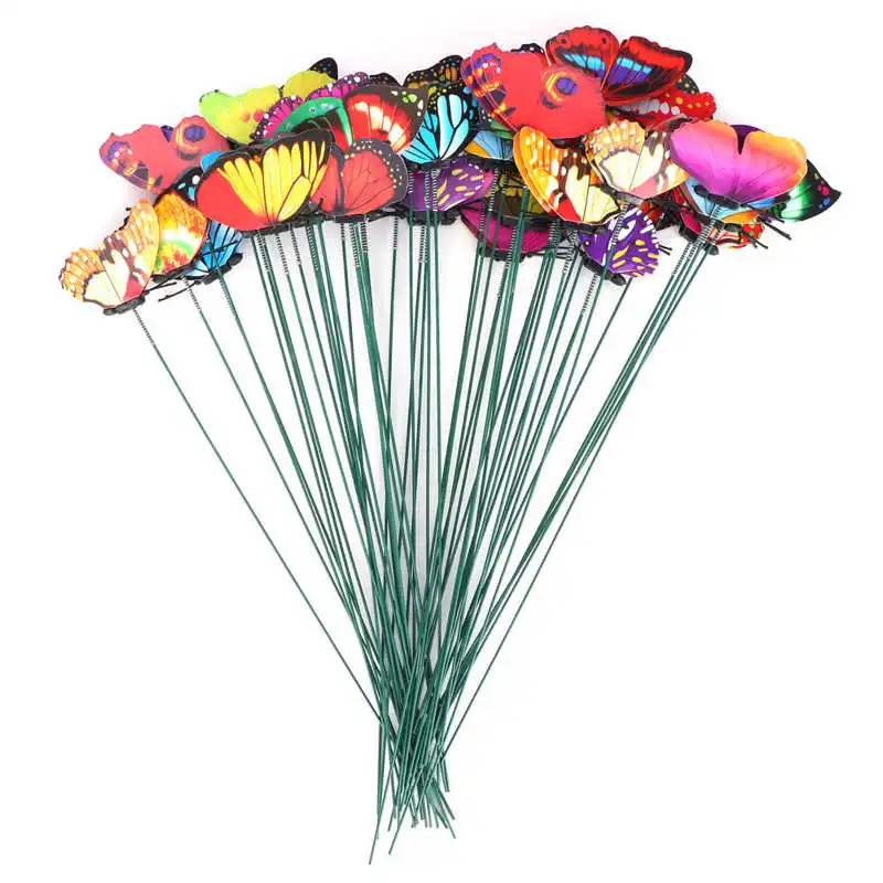 

Украшения для сада, имитация бабочек, уличные украшения для сада, украшение для двора патио