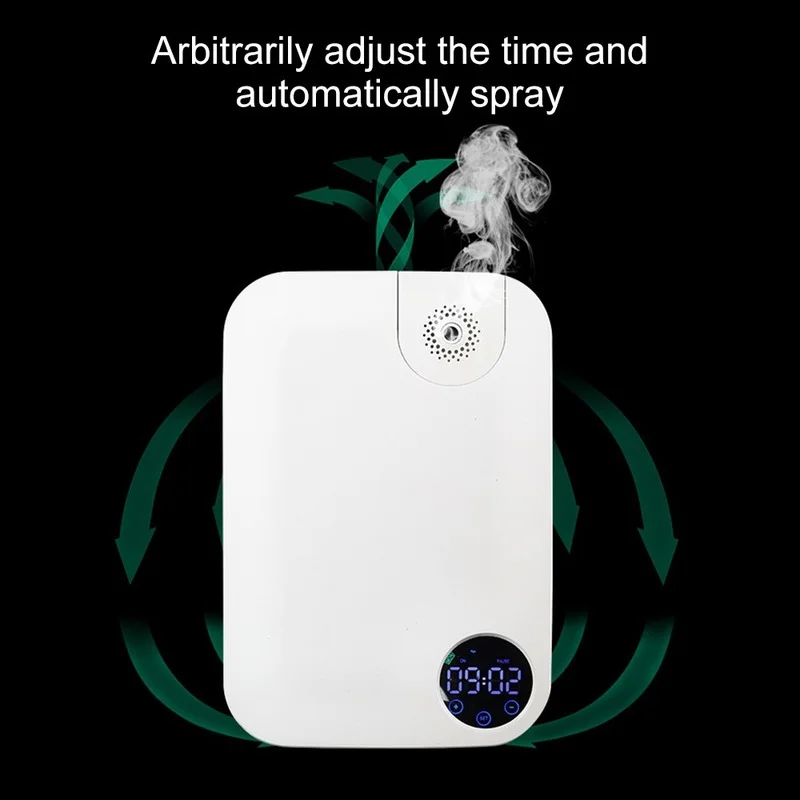 

Commercial Hotel Aroma Diffuser Mute Essential Oil Spray Timing Automatic Atomization Low Energy Consumption Fragrance Machine