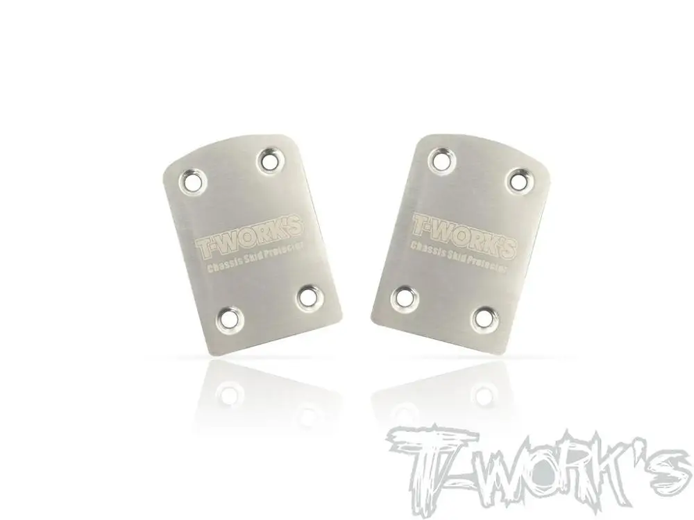T-WORKS 1/10 Xray XB4 buggy 2PC Rear Chassis Skid Protector anti-scratch sheet chassis protection board Reduce wear RC tool | Игрушки и