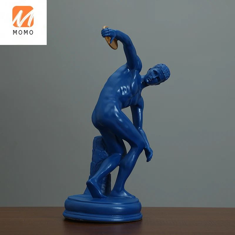 

Wine Cabinet Ornament Decoration Home Ornament Sports Character TV Cabinet Office Desk Surface Panel Decoration Soft Decoration