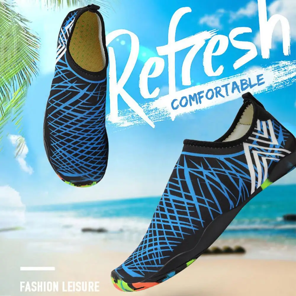 Водонепроницаемая обувь Кроссовки для мужчин и женщин Мужская пляжная Обувь