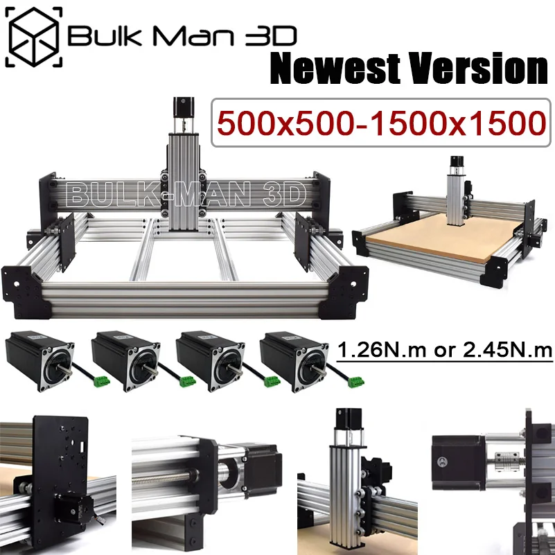 Новейшая модель WorkBee фрезерный станок с ЧПУ комплект пощипывание натяжной винт