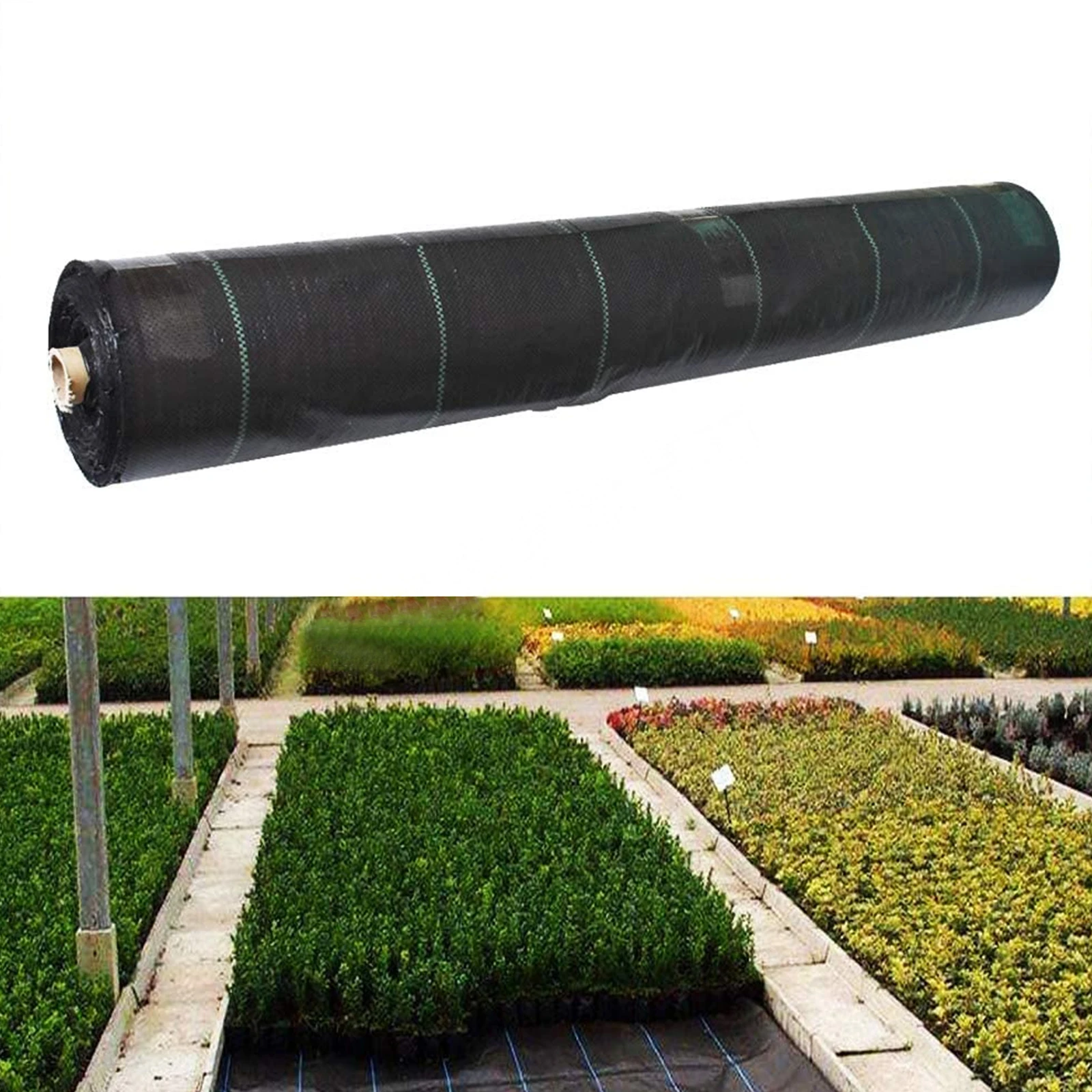 

6feet * 300 feet Universal Garden vegetable and fruit Weed Barrier Block Mat Landscape Fabric