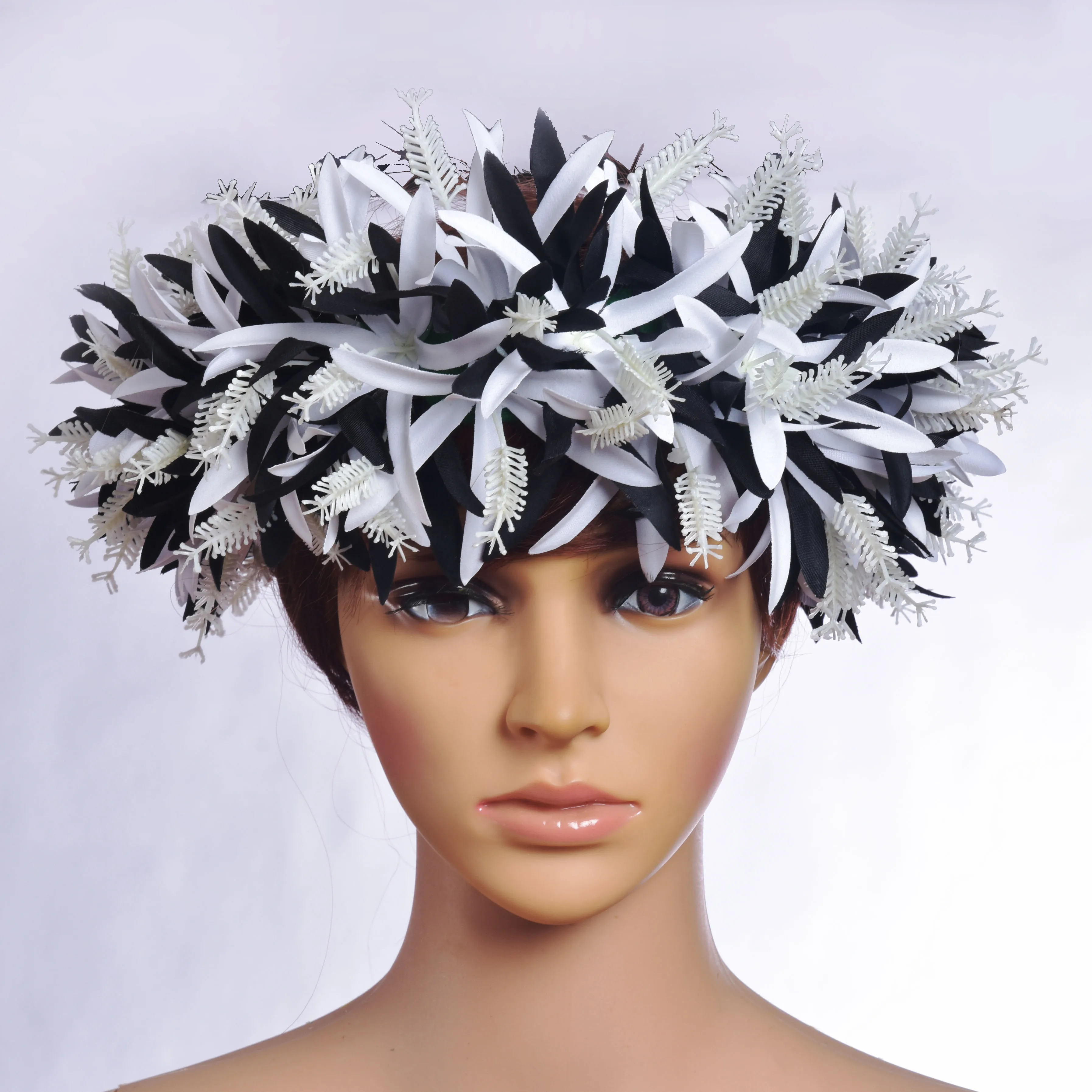 Ободок из искусственного шелка