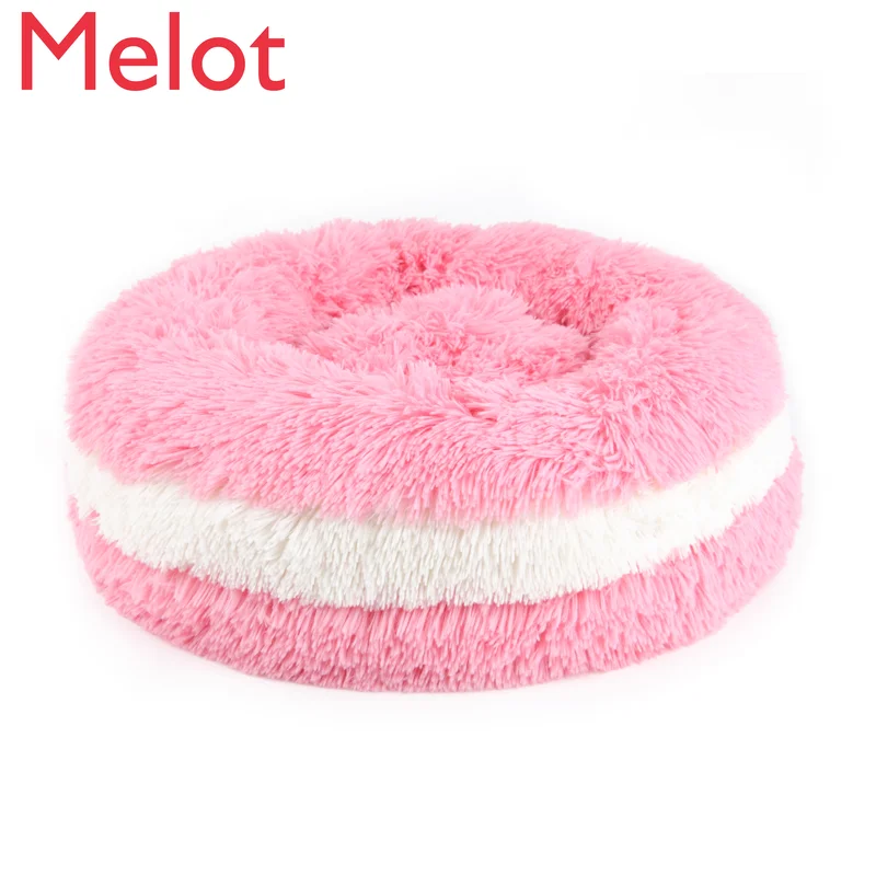 

Winter Warm Plush Pet Home Kennel Dog Mat Mattress Winter Cat Nest Deep Sleep Nest Dog Houses For Large Dogs Dog Accessories