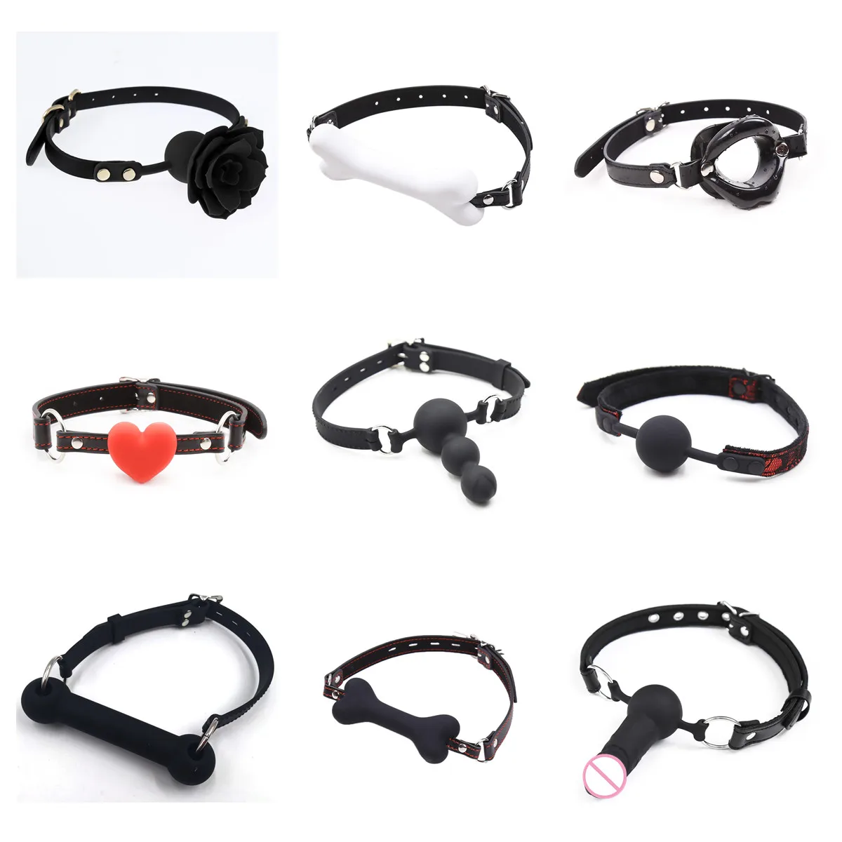 БДСМ секс-игрушка силиконовый Фетиш ротовая полость открытый рот кляп бондаж