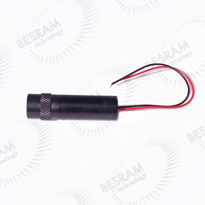 1656 Фокусируемый нм 30 мВт 5 в постоянного тока красный лазер Круглый точечный