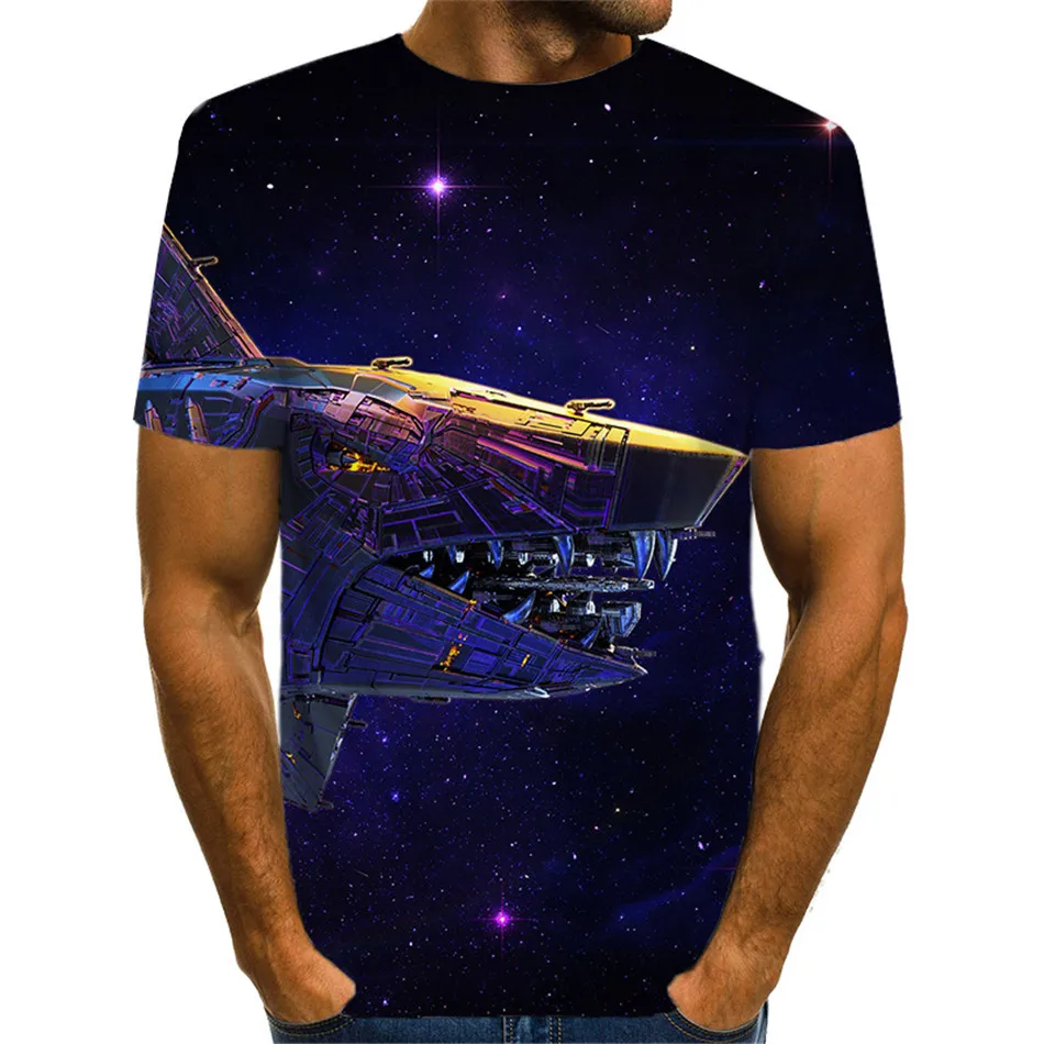 Красочный Космос галактика животное кошка овца Единорог Акула орел череп