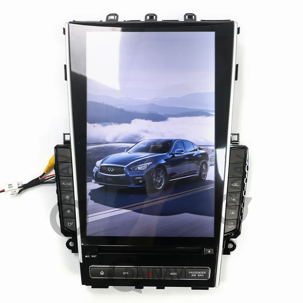 

Автомагнитола мультимедийный плеер GPS-навигация для Infiniti Q50/Q50L/Q60S 2015-2019 автомобильный DVD-плеер авторадио стерео