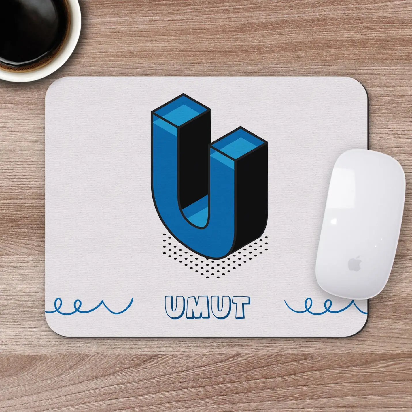 

Personalized Name Written Mousepad - M24