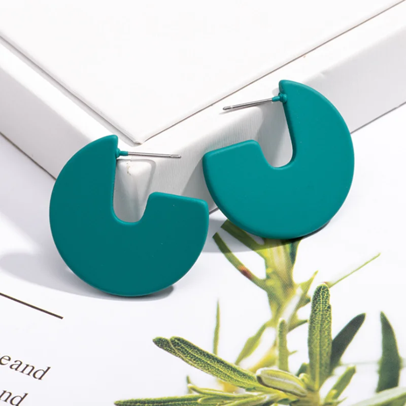 Женские акриловые серьги неправильной формы бижутерия для вечерние большие