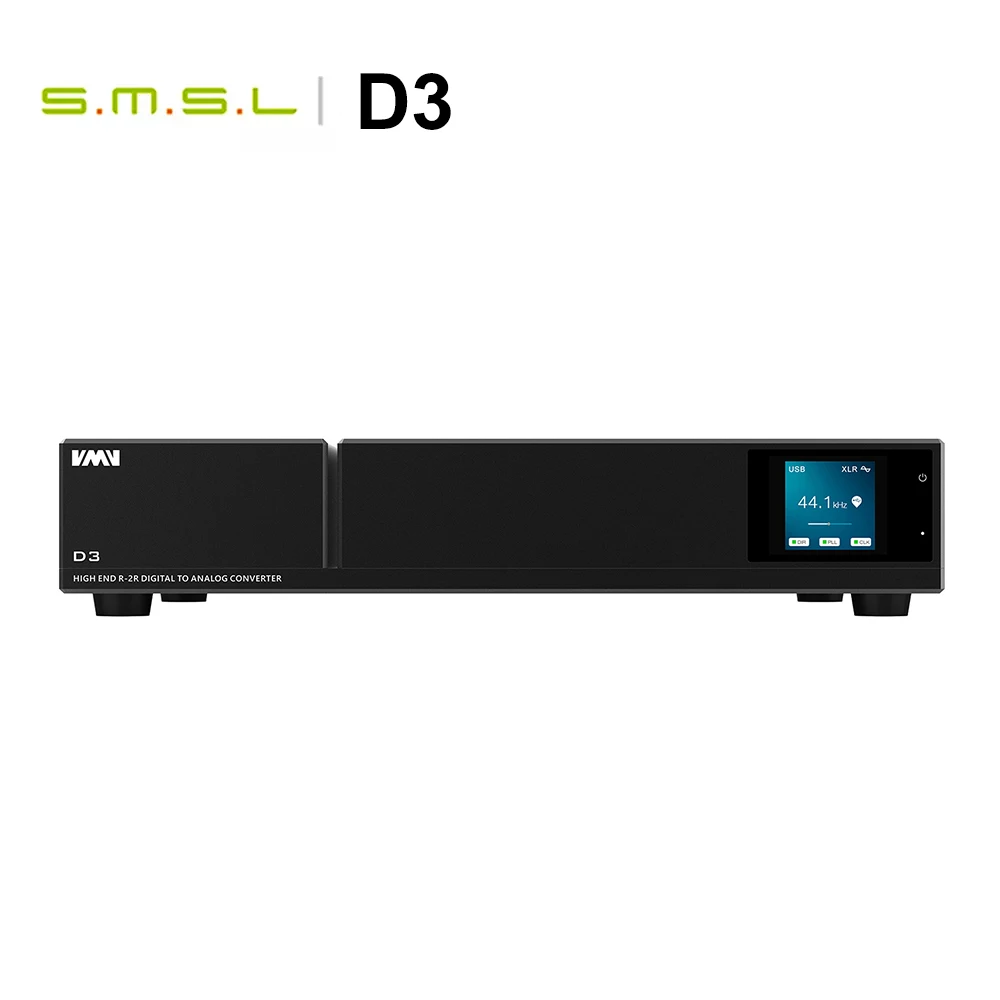 SMSL VMV D3 Decoder High-End R-2R Digital to Analog Converter Audio DAC SM5847 Chip XMOS PCM 768 kHz DSD512 with Remote Control |