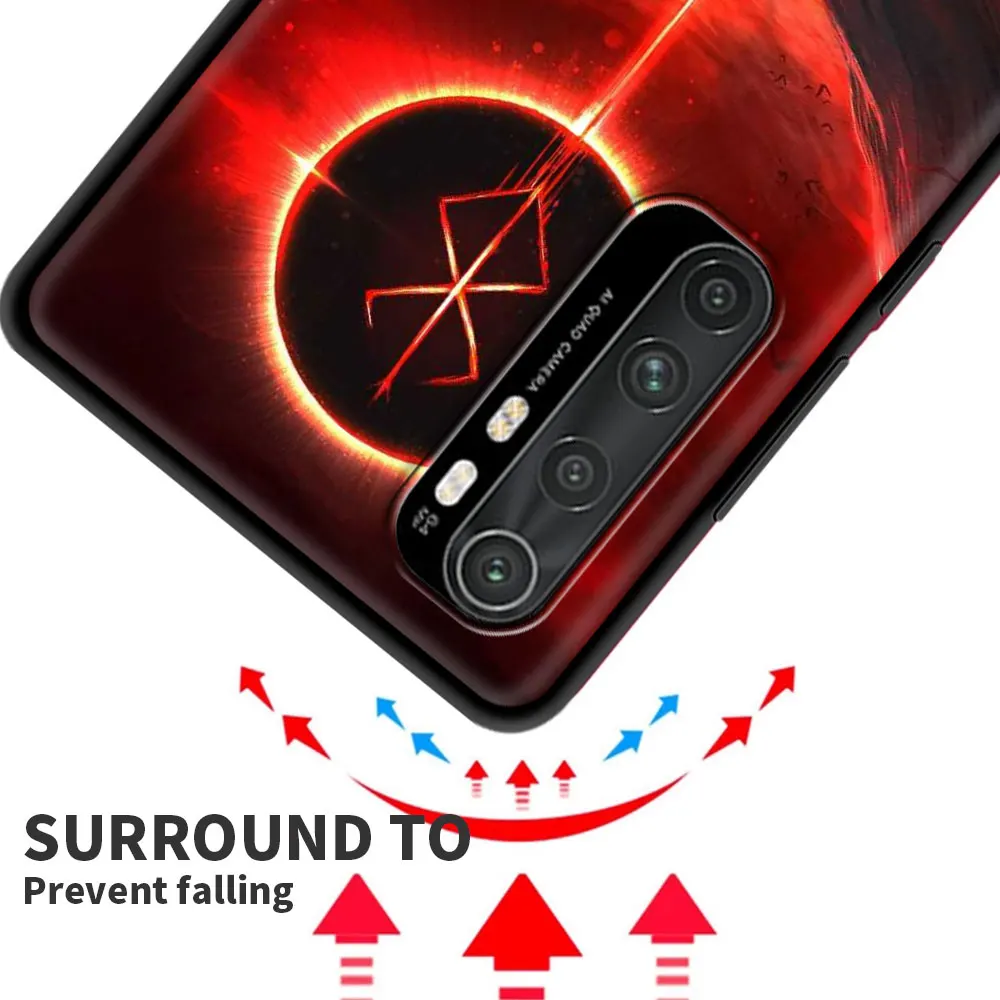 Черный чехол для Xiaomi Mi Poco X3 NFC 10T Pro 5G 9T M3 11 Note 10 Lite Ультратонкий Мягкий телефона с