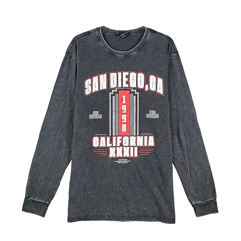 

Мужская подвесная улица Сан-Диего футболка с длинным рукавом Размер L