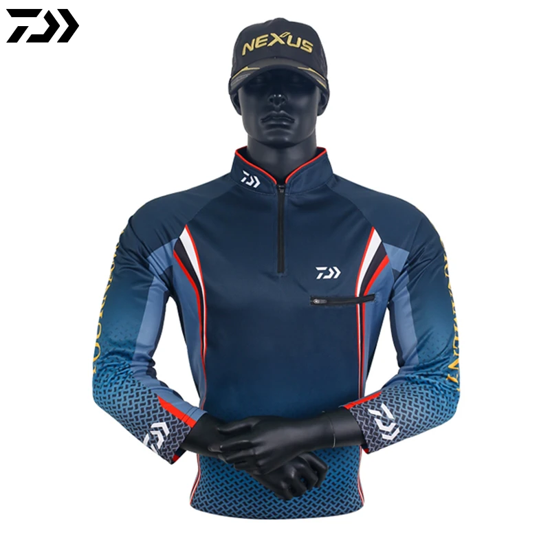 

2020 Fishing Clothes Men Shirt Anti-UV Breathable Outdoor Sport Fishing Shirts Quick Drying Sun Protection Fishing Jersey