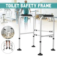 Bathroom Anti-slip Grab Bar Adjustable Toilet Frame Rack Safety Rails Shower Handrail Health Care Equipment For Elderly Disabled