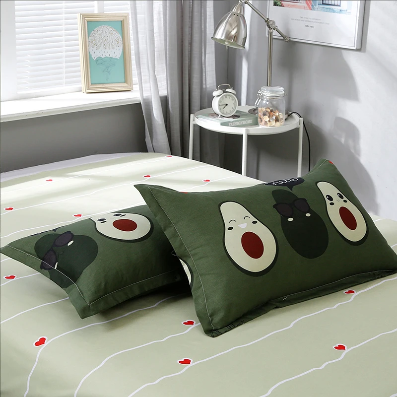 

Solstice Fashion Color Mix And Match Cotton Bedding Set Bed Sheet Duvet Cover Pillowcase 4 pcs Combination Bed Cover Bed Linen