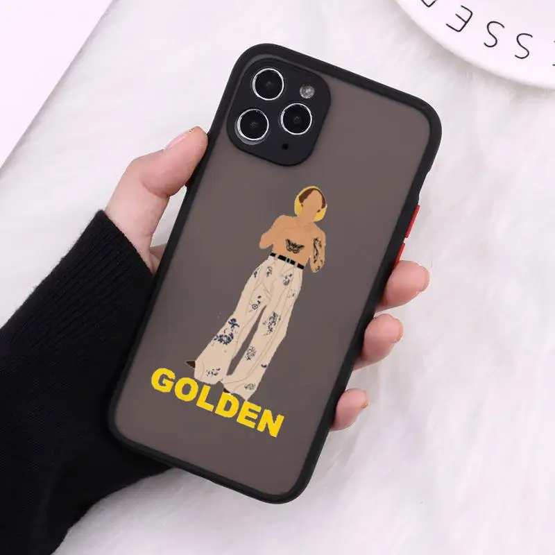 

Harry Styles Phone Cases matte transparent For black iPhone 7 8 x xs xr 11 12 pro plus max mini Clear Funda