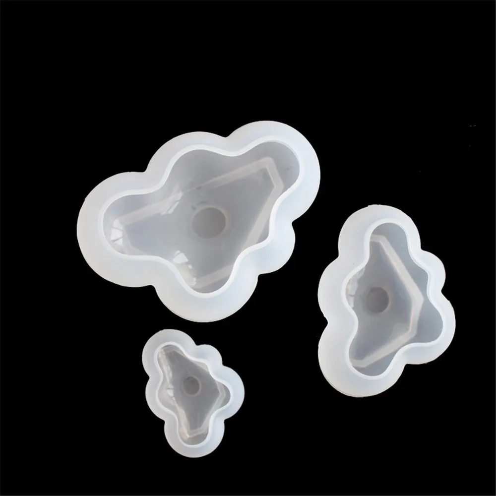 

3D Cloud Shape Chocolade Silicone Mousse Fondant Ice Cube Mould Pudding Candy Zeep Kaars Mallen Bakken Cake Decoratie Tool