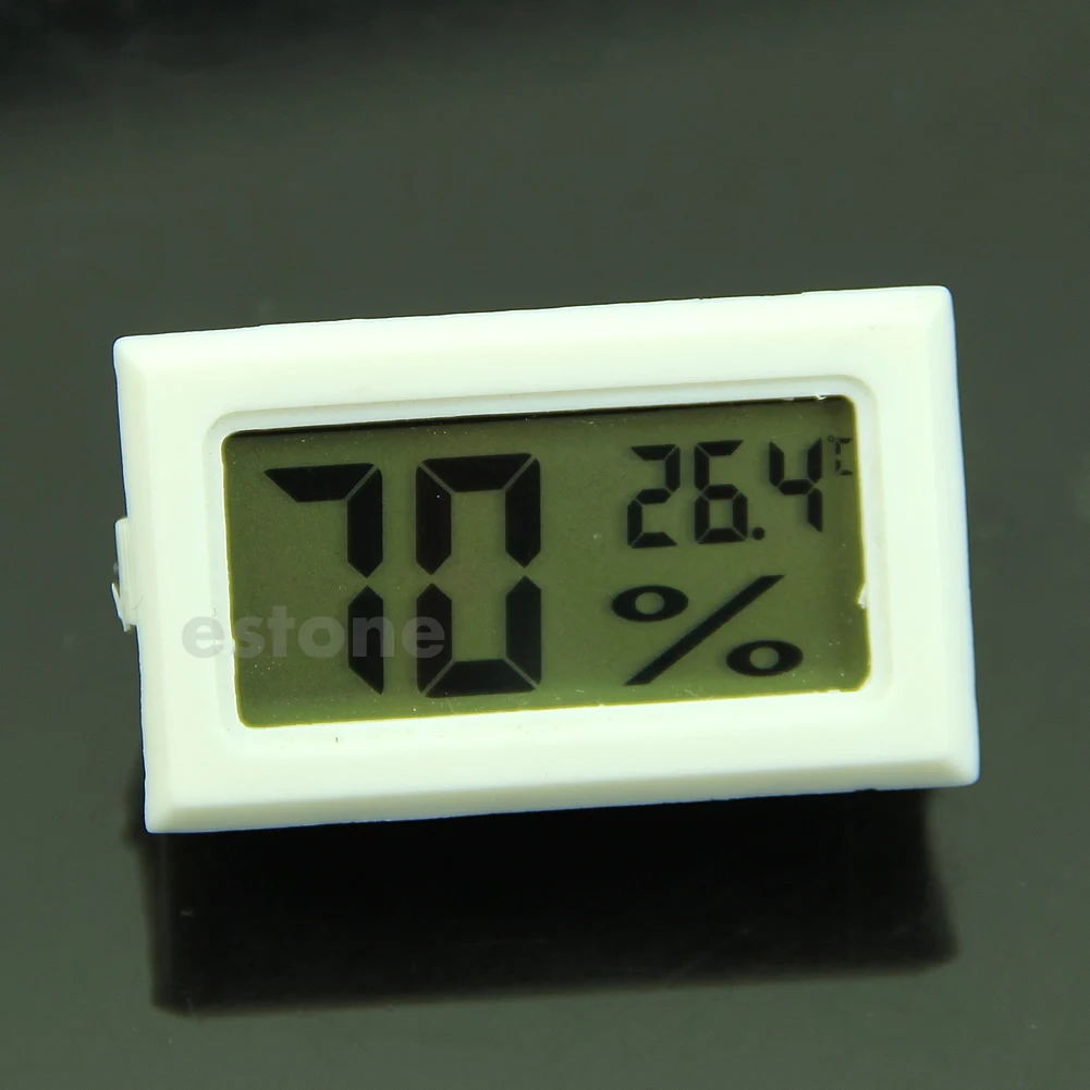 

Hygrometer Thermometer Digital LCD Temperature Humidity Meter 10%~99%RH 35ED
